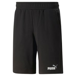 Puma Mens Ess+ 2 Col Shorts Cotton Short Black 586766