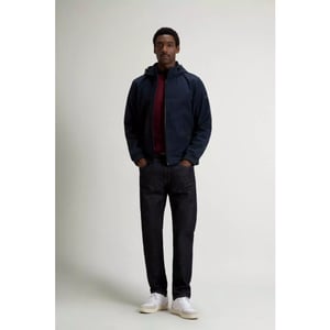 Woolrich Soft shell full zip hoodie jacket melton