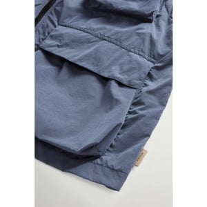Woolrich Shiny nylon bodywarmer grisaille