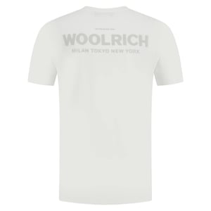 Woolrich Cotton graphic t-shirt arctic