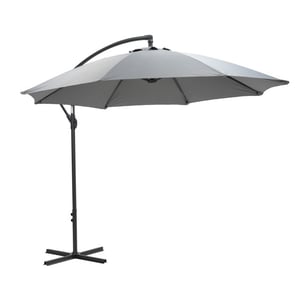 Garden Impressions Athene parasol Ø300 cm carbon black licht