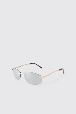 Oval Tinted Sunglasses