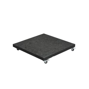 Garden Impressions Special hawaii granieten parasolvoet- 90kg-royal antraciet-verrijdbaar