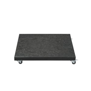 Garden Impressions Special hawaii granieten parasolvoet- 90kg-royal antraciet-verrijdbaar