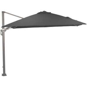 Garden Impressions Hawaii deluxe zweefparasol 3x3m --royal antraciet