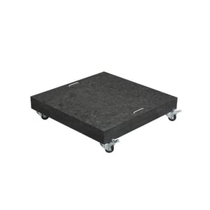 Garden Impressions Special hawaii granieten parasolvoet-150kg-royal antraciet-verrijdbaar