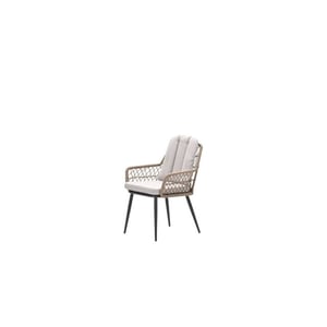 Garden Impressions Allasio dining fauteuil c. black desert sand vironwood