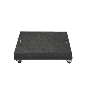 Garden Impressions Special hawaii granieten parasolvoet-150kg-royal antraciet-verrijdbaar