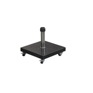Garden Impressions Eureka granieten parasolvoet 60 kg gepolijst verrijdbaar
