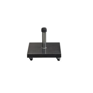 Garden Impressions Eureka granieten parasolvoet 60 kg gepolijst verrijdbaar