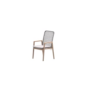 Garden Impressions Skala dining fauteuil acaciahout met white wash sand