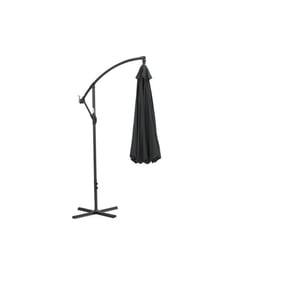 Garden Impressions Athene parasol Ø300 cm carbon black donker