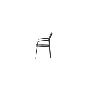 Garden Impressions Cosmo dining fauteuil rope donkergrijs gevuld textileen