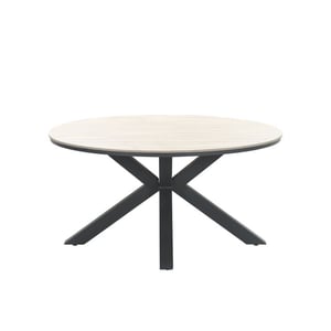 Garden Impressions Edison tuintafel Ø148 cm light teak vironwood