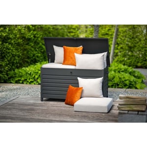 Garden Impressions Cambridge kussenbox aluminium 155x97xh82,5 cm carbon black