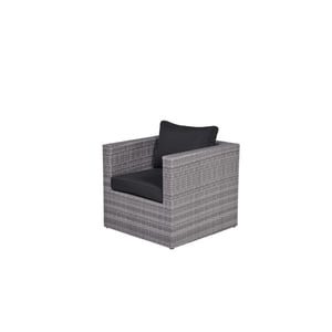 Garden Impressions Montana lounge fauteuil earl grey dark antraciet