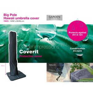 Garden Impressions Coverit hawaii parasol hoes-voor king en big pole parasol-300x60/65 cm