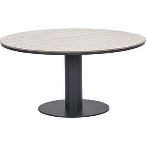 Garden Impressions Newton dining tuintafel rond Ø150 cm carbon black