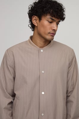 Tailored Regular Fit Stripe Bomber Co-Ord Jacket