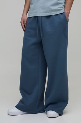Extreme Wide Leg High Build Printed Jogger