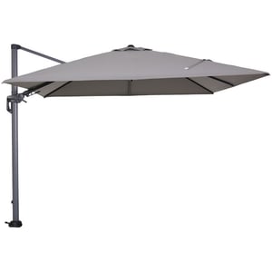 Garden Impressions Hawaii parasol 300x300 cm carbon black licht grijs