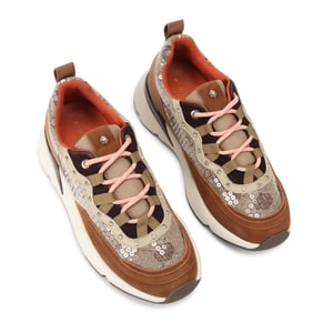 Kurt Geiger London Suede Sporty Runner Sneakers
