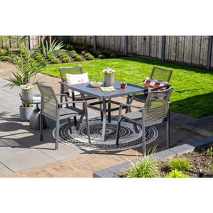 Garden Impressions 5-delige tuinset 4 cosmo tuinstoelen douglas tuintafel