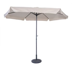 Garden Impressions Delta parasol Ø300 cm carbon black -