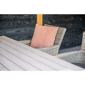 Garden Impressions Vigo tafel 160x90 cm carbon black light teak vironwood