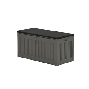 Garden Impressions Primo kussenbox kunststof 270l 109x51 cm donker zwart
