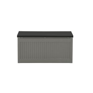 Garden Impressions Primo kussenbox kunststof 270l 109x51 cm donker zwart
