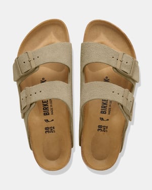 Arizona Sandals in Sage Green