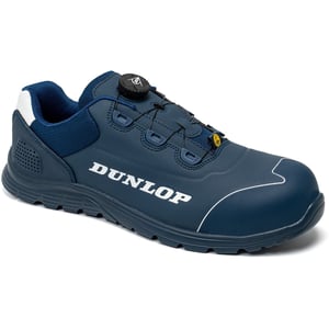 Dunlop Matt Microfiber Heren Veiligheidsschoenen Marineblauw/Wit