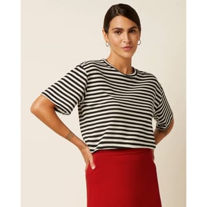 King Louie Boxy top chopito stripe