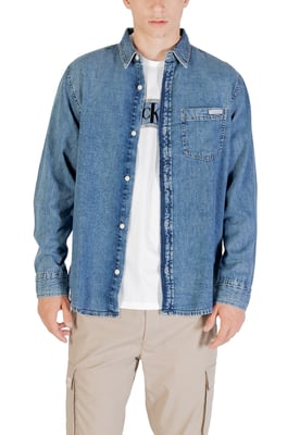 Denim Overhemd met Knopen