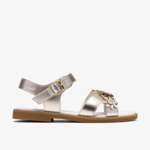 Luana Brill K. Champagne Sandals