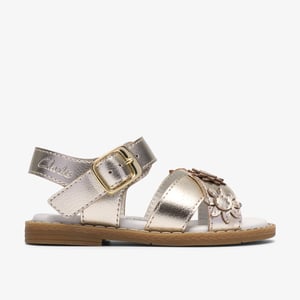 Luana Brill T. Champagne Sandals
