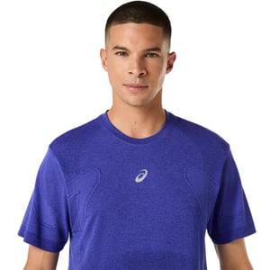 Asics road seamless ss top hardloop t-shirt korte mouw zomer heren -