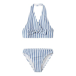 Name It Meisjes bikini set strik nkfzippa gestreept