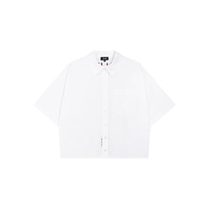 Alix The Label Ladies woven clean poplin shortsleeve blouse blouses 2603907632