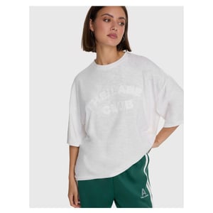 Alix The Label Ladies knitted slub t-shirt t-shirts 2603883611