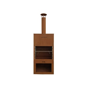 Westmann Barbecue en open haard roest 41x70x229 cm wmlg610-b