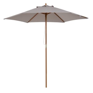 4goodz Outsunny parasol 250cm bamboe 180/㎡ polyester -