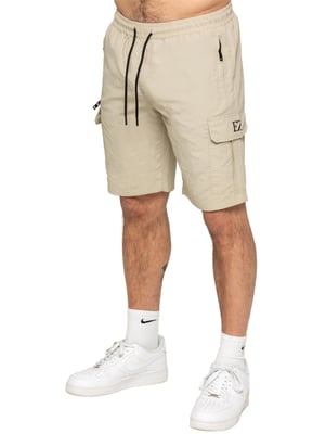 Enzo | Heren Woven Utility Cargo Shorts