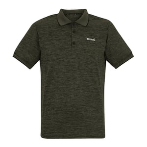 Regatta Heren Remex II Jersey Poloshirt (Donkere Khaki)