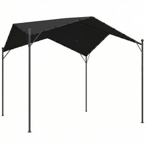 4goodz Pergola 3x3m waterafstotend winterbestendig zonnescherm met zadeldak -