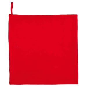 SOLS Atol 50 Microvezel-handdoek (Rood)