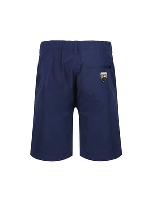 Luke 1977 Junior Acetate Shorts in Navy