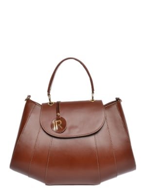 Isabella Rhea Bordeauxrood Rundleer Tas