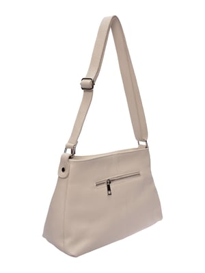 Isabella Rhea Beige Rundleer Tas